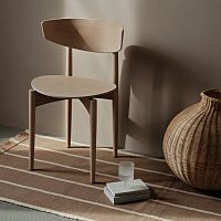 Contemporary dining chair Hermanindoornatural oakoak base