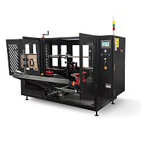 Automatic cardboard box/case erector Speed Former 50 SBadhesive tapebottom sealerhigh-speed