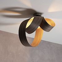 Contemporary ceiling light VERSO FLUSH sculpturaloakash