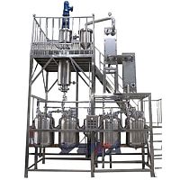 Vacuum evaporator falling filmforced circulationthin-film