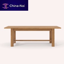 Contemporary table ANNAoakhardwoodrectangular