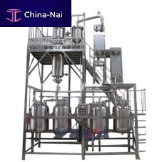 Vacuum evaporator falling filmforced circulationthin-film