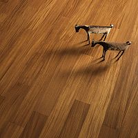 Solid parquet floor SUPERPREMASS : CLASSICvarnishedmatte finishglued