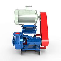 Centrifugal pump slurrywith electric motorfor wastewater treatment
