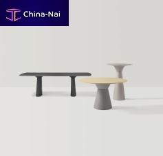 Contemporary table ESSENSFenix NTM®walnutoak