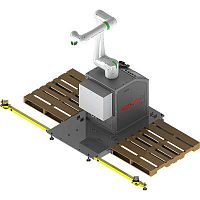 Robotic palletizer MOD-PAL® 25casepalletcollaborative