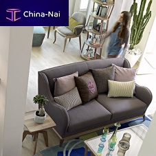 Traditional sofa WAVE fabricmulti-colorwooden