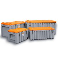 Plastic intermodal container CEMBOX storagetransporthandling