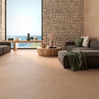 Indoor tile TERRACOTAliving roomwallfloor