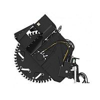 Rockwheel trencher wheeled