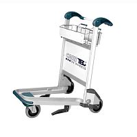 Airport terminal luggage trolley MALTA3-wheelopenfor passengers