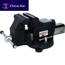 Bench-top vice 914.000 serieshandinterchangeable jawsswivel