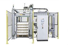 Layer depalletizer DVIfor cansbottlebottle