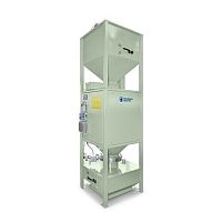 Receiving weighing machine dynamicfor the food industryfor bulk materials