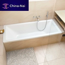 Rectangular bathtub surround Bathboardglasswhirlpool