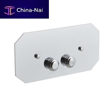 Double toilet flush button PLGB03