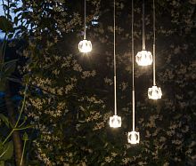 Outdoor lamp pendantglasscontemporary