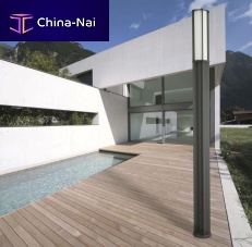 Garden lamp post CROSS-1contemporaryaluminumpolycarbonate