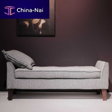 Design daybed GREENWICHfabricwooden baseindoor