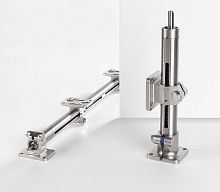 Stainless steel linear axis E-II stainless steeltrapezoidal screwsingle tubeelectric