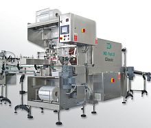 Automatic shrink wrapping machine IND-Pack 29 seriesfor bottlesfor heat-shrink films