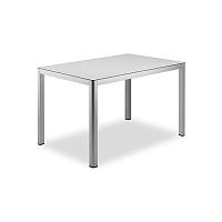 Contemporary table LA TABLE HPLmetal baserectangular