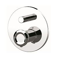 Shower mixer tap ET09Hwall-mountedbuilt-inchrome-plated brass