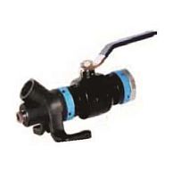 Outlet valve 89.886 seriesballmanualpurge