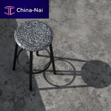 Contemporary bar stool PINGconcreteblackwhite