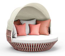 Contemporary daybed APRICOTrattanpolyethyleneoutdoor