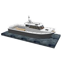 Inboard cabin cruiser 3212-person max.3-berth