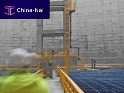 Fiberglass ladder for formwork