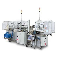 Automatic cardboard box/case erector FC30hot-melt glue