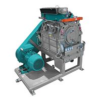 Fine cutting mill CS-Zknifehorizontalfor plastics