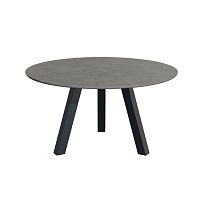 Contemporary table Round Up 30002concretepainted steel baseround