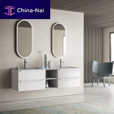 Wall-mounted bathroom mirror DRIVEcontemporaryovalmetal