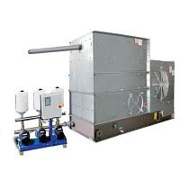 Ice cream production cooling tower