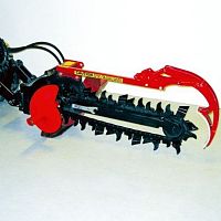 Chain trencher 870260tractor-mountedfor loaders