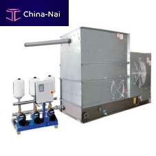 Ice cream production cooling tower