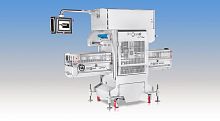 Automatic tray sealing machine GT0sfor the food industrycompacthigh-speed