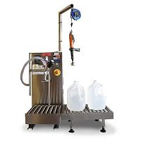 Tank filler and capper RTPpneumaticelectropneumaticfor the pharmaceutical industry