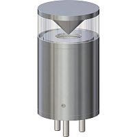 Garden bollard light SPARK 0110urbancontemporaryanodized aluminum