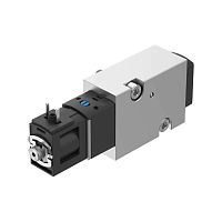 Solenoid-operated pneumatic directional control valve VSNC-G1/8 seriesspoolrotarymechanically-operated