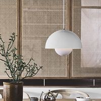 Pendant lamp FLOWERPOT lacquered metalcontemporarycorded