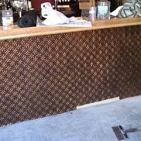 Backsplash decorative panel WC70coverlightweightwater-repellent