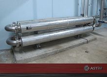Tube-tube heat exchanger HEXliquid/liquid