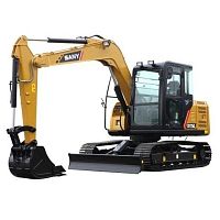 Medium excavator SY75C crawlerTier 3construction