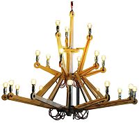Contemporary chandelier 3512 metalincandescent