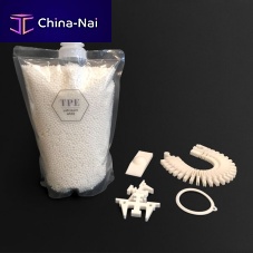 TPE 3D printing pellet Soft Touchwhite