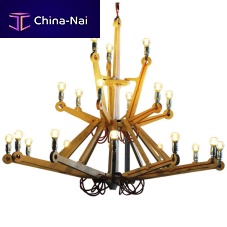 Contemporary chandelier 3512 metalincandescent